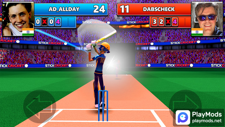 Stick Cricket Live<span>(mod)</span> screenshot image 1_Popularmodapk.com
