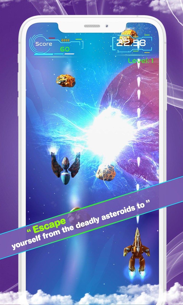 Asteriods Clash screenshot image 5_Popularmodapk.com
