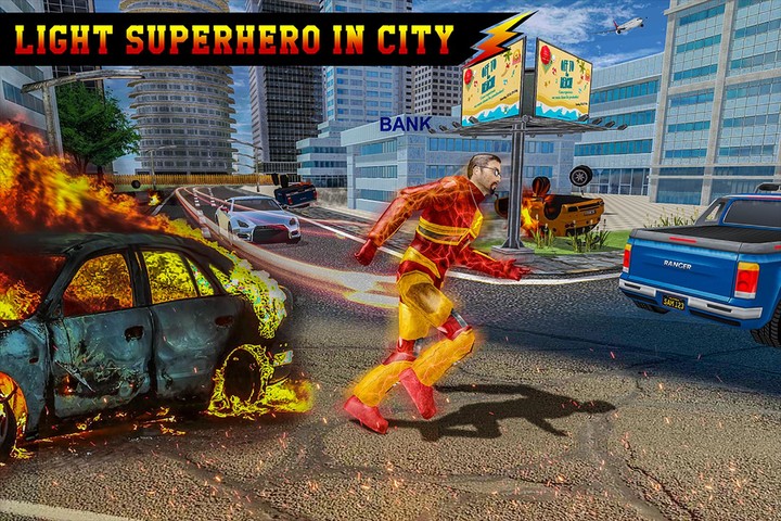 Light Superhero Speed Hero screenshot image 2_Popularmodapk.com