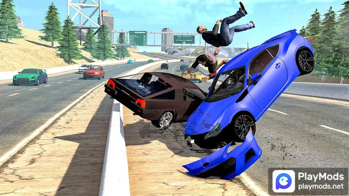 Car Crash Accident Simulator<span>(No ads)</span> screenshot image 3_Popularmodapk.com
