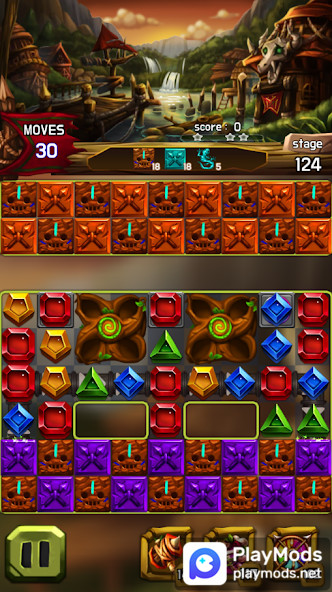 Jewel Amazon : Match 3 Puzzle<span>(Remove ads)</span> screenshot image 5_Popularmodapk.com