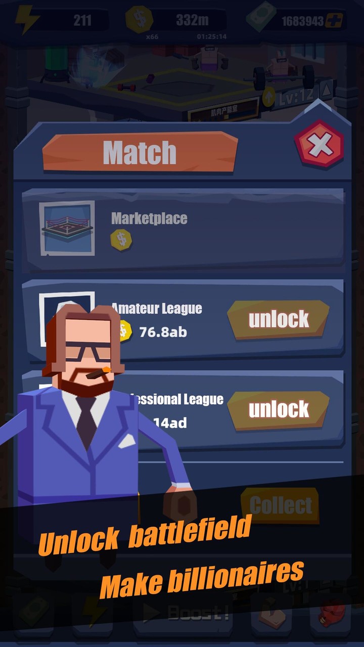 放置拳击手破解版<span>(mod)</span> screenshot image 4_Popularmodapk.com