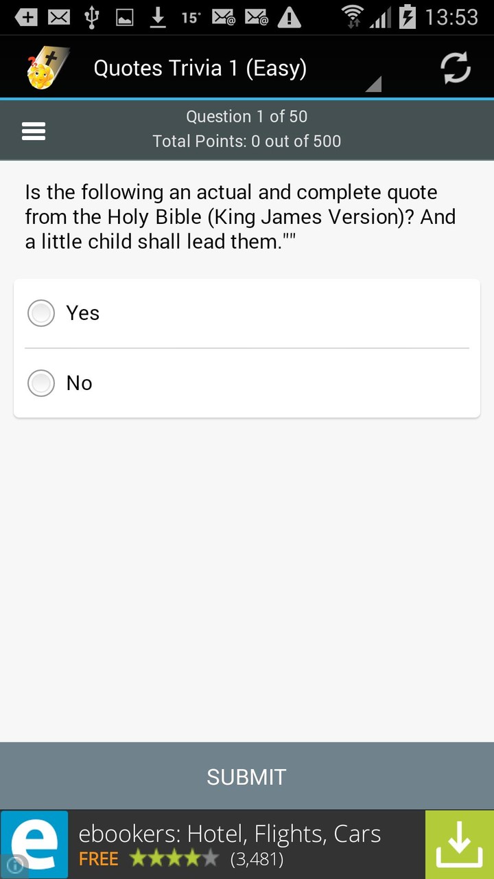 Bible Quotes Trivia screenshot image 3_Popularmodapk.com