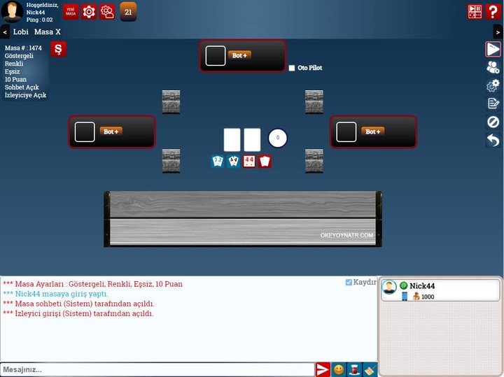 SevgiOkey.Com - Okey Oyna screenshot image 5_Popularmodapk.com
