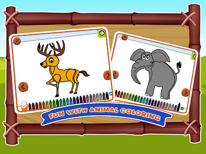 Zoo Animals Sound Kids Games - Name Color Puzzle<span>(Paid for free)</span> screenshot image 2_Popularmodapk.com