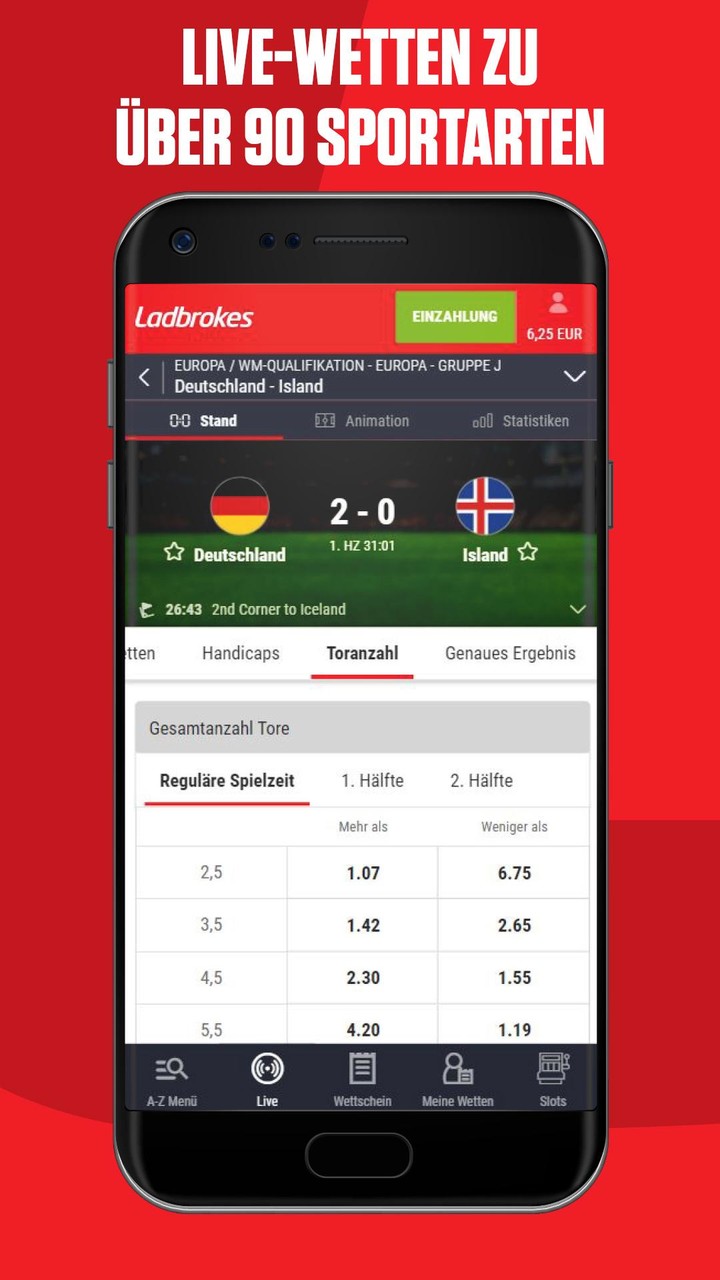 Ladbrokes – Sportwetten App screenshot image 5_Popularmodapk.com