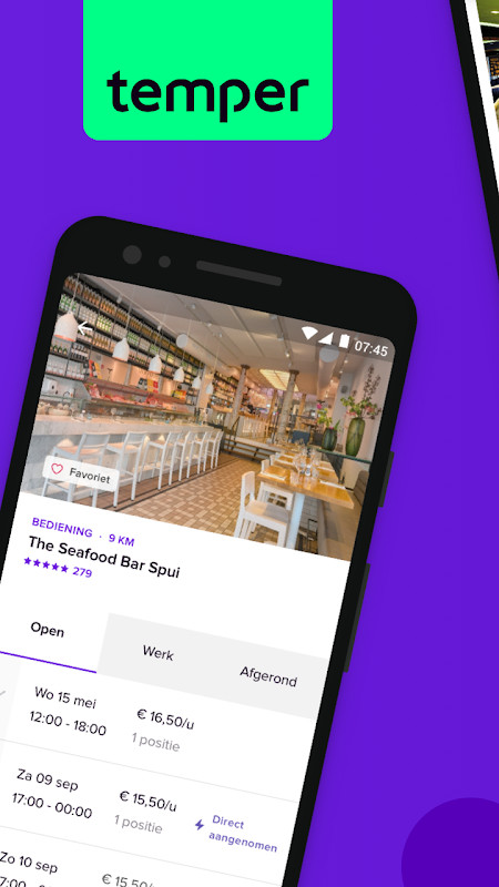 Temper | Horeca en Retail jobs screenshot image 12_Popularmodapk.com