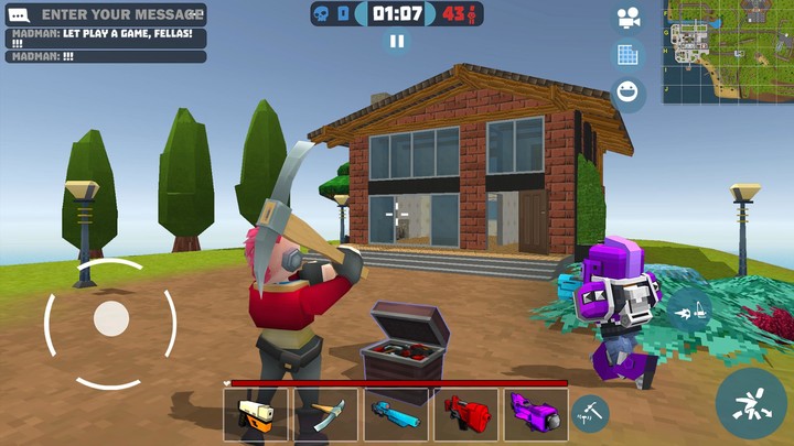 Mad GunS battle royale game screenshot image 1_Popularmodapk.com