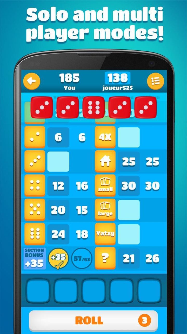 Yatzy screenshot image 3_Popularmodapk.com