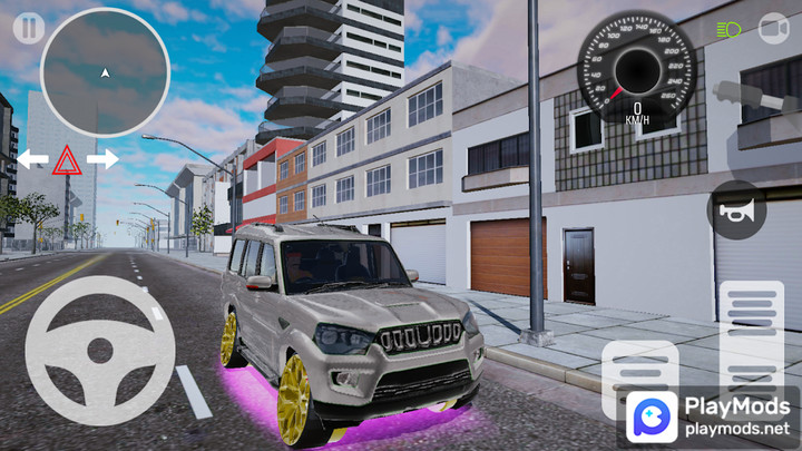 Indian Car PRO Simulator<span>(Speed change)</span> screenshot image 5_Popularmodapk.com