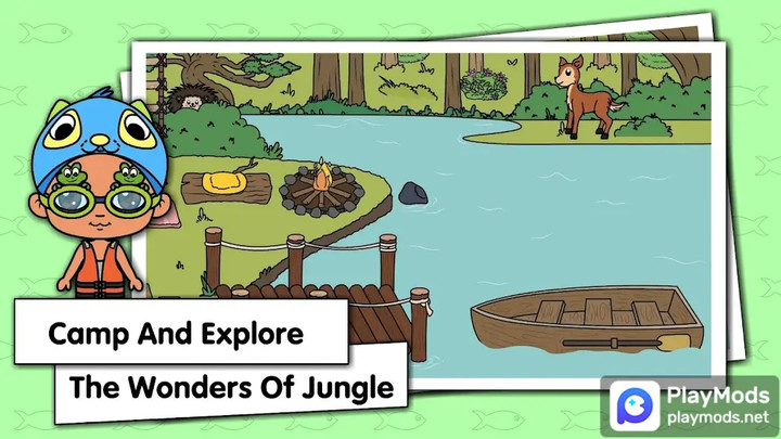 Tizi Town - My Camping Family<span>(No Ads)</span> screenshot image 4_Popularmodapk.com