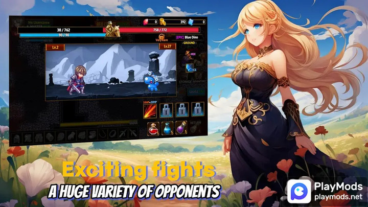 Darkside Dungeon roguelike rpg<span>(Lots of diamonds)</span> screenshot image 3_Popularmodapk.com