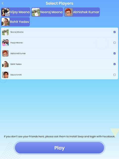 Seep - Sweep Cards Game screenshot image 12_Popularmodapk.com