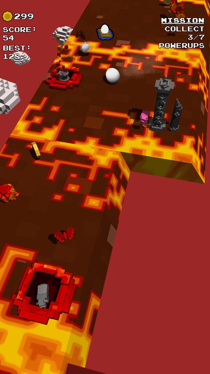 Egg Zag – Endless Runner Game screenshot image 4_Popularmodapk.com