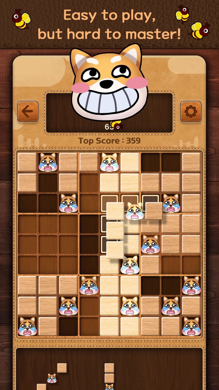 Doge Block : Sudoku Puzzle screenshot image 3_Popularmodapk.com