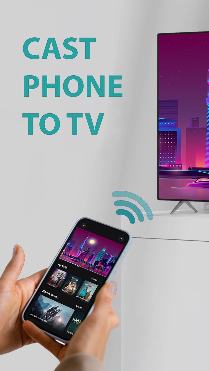 Hisense Smart TV Mirror Screen screenshot image 2_Popularmodapk.com