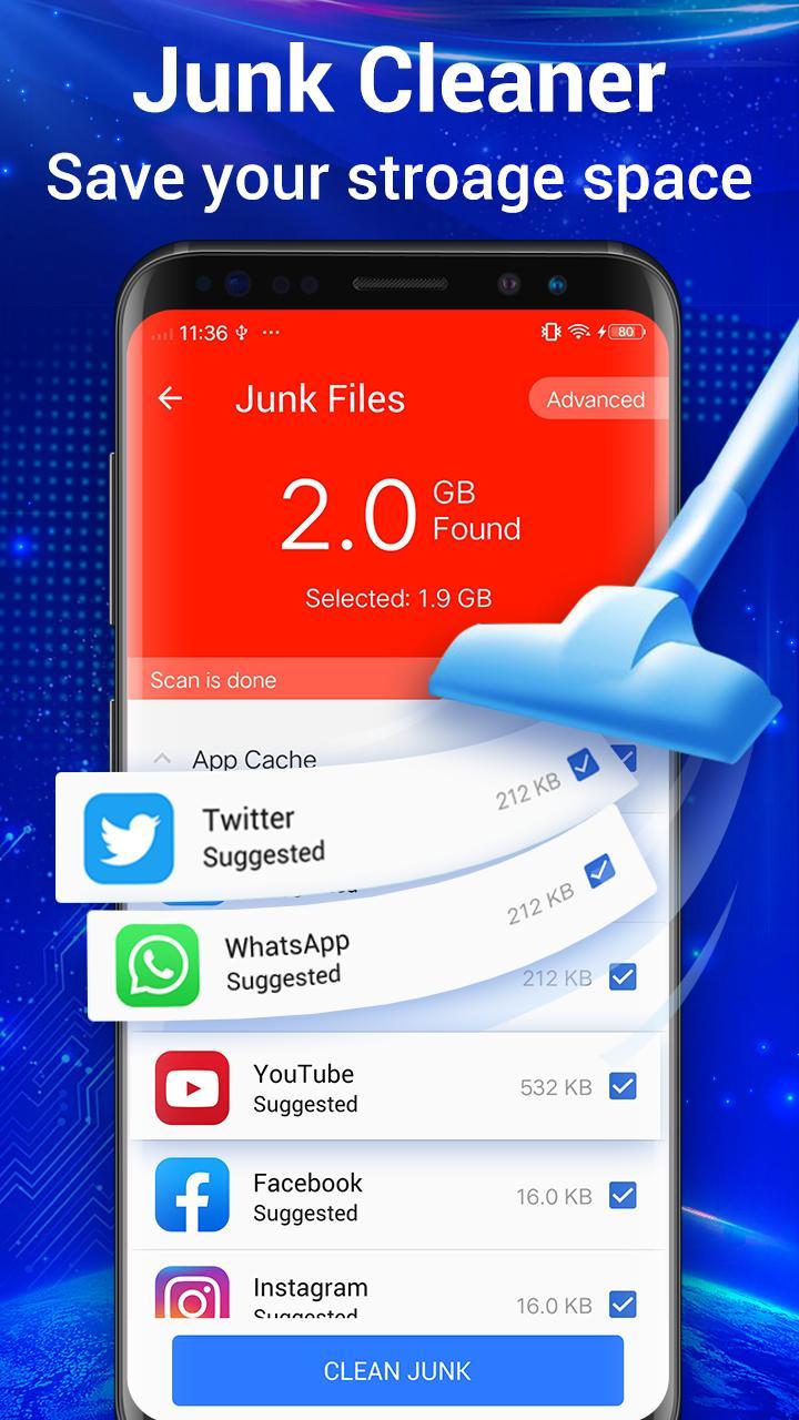 Cleaner - Phone Booster screenshot image 8_Popularmodapk.com