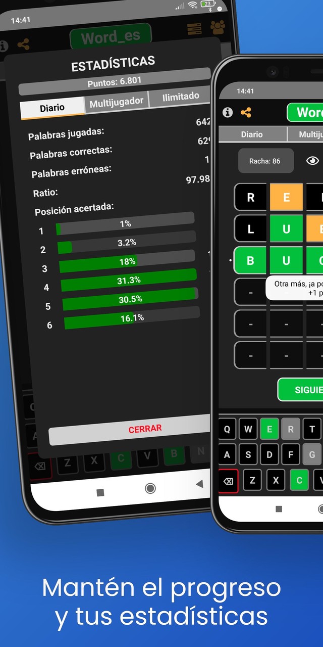 Word_es - Spanish word guesser screenshot image 2_Popularmodapk.com