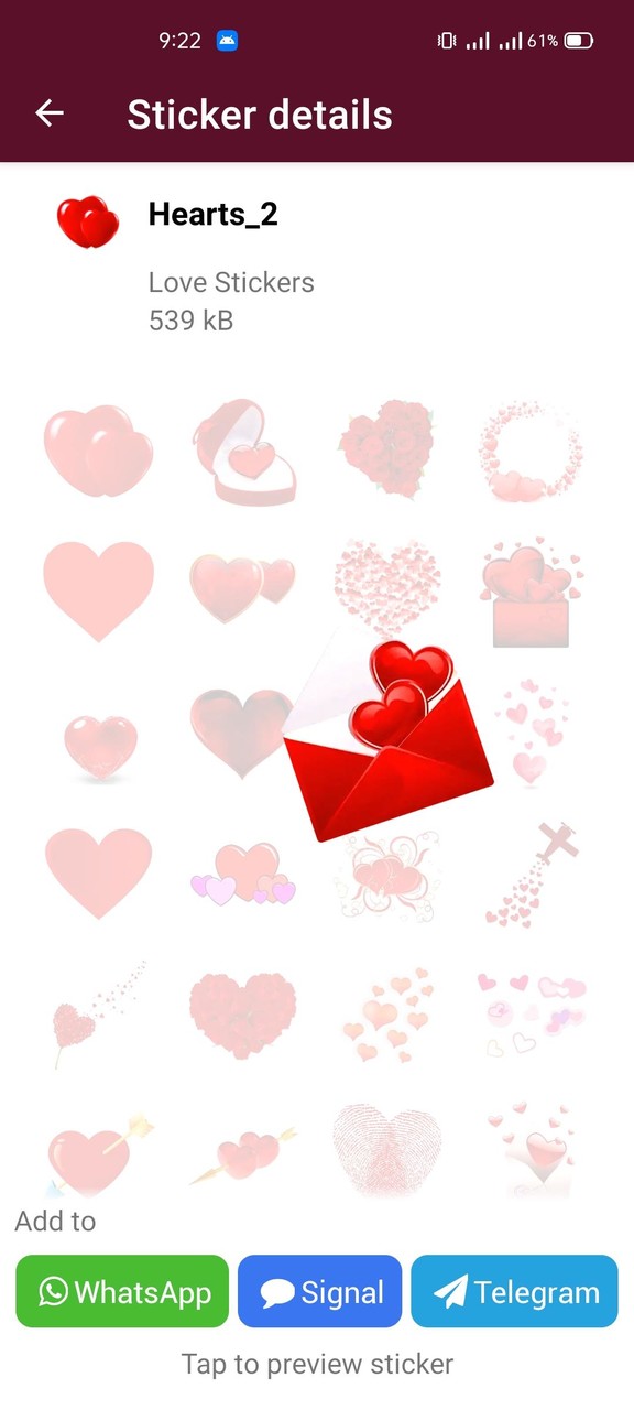 Love Romantic Stickers For Whatsapp - WAStickerApp screenshot image 3_Popularmodapk.com