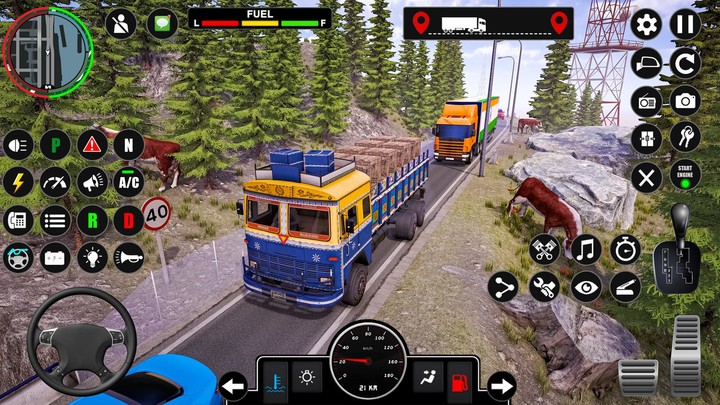 Indian Truck Driving Games Sim screenshot image 3_Popularmodapk.com
