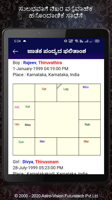 Horoscope in Kannada : Jathaka screenshot image 35_Popularmodapk.com
