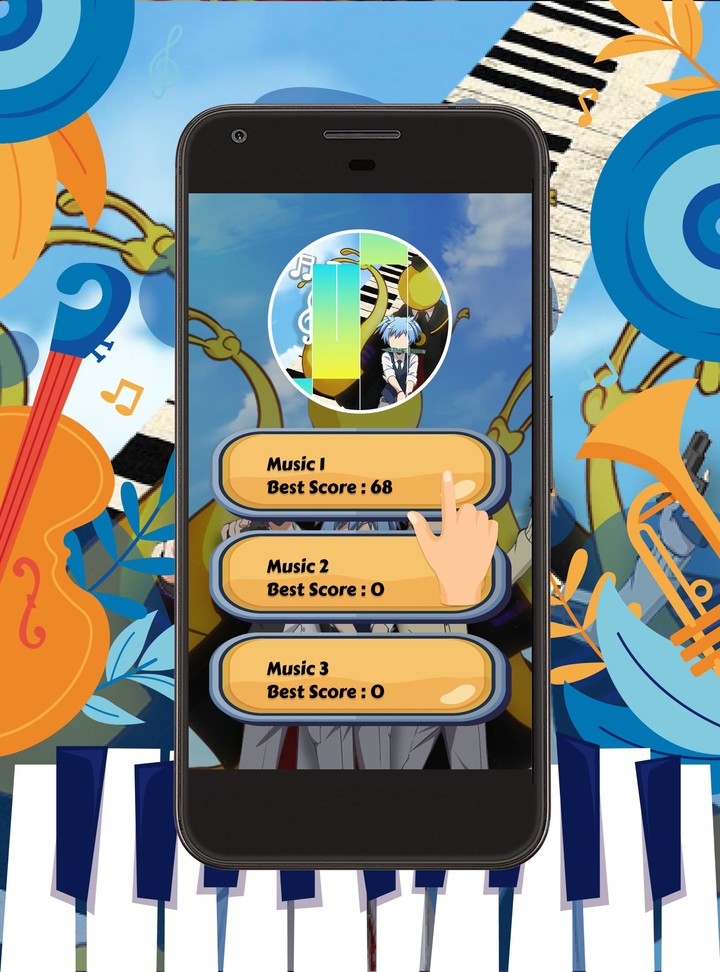 Piano Assassination Classroom screenshot image 5_Popularmodapk.com