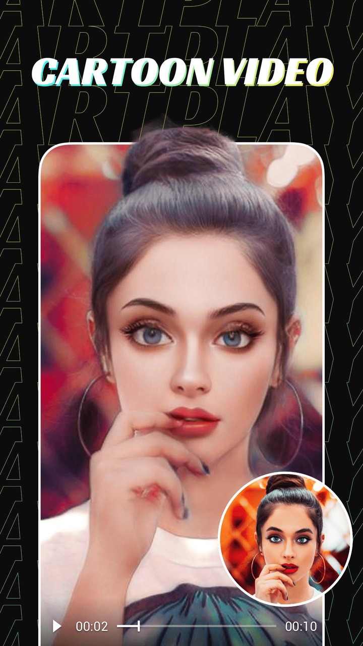 ArtPlay-Cartoon Video editor screenshot image 1_Popularmodapk.com