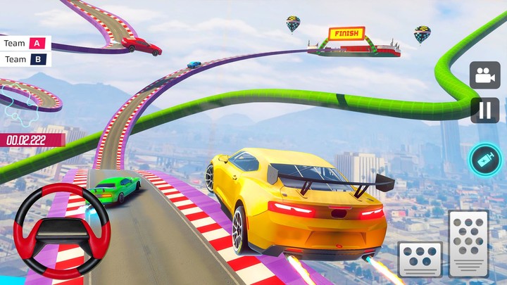 Superhero Car GT Stunt Games screenshot image 3_Popularmodapk.com