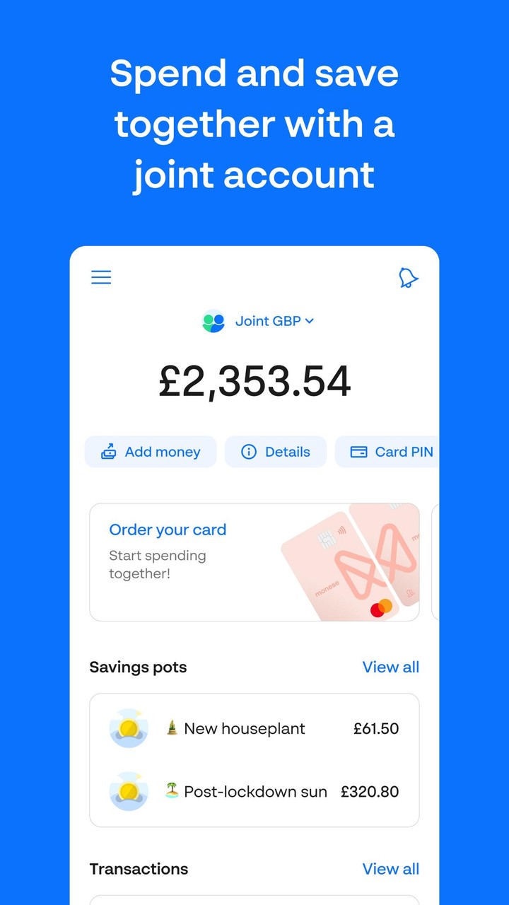 Monese - Mobile Money Account screenshot image 5_Popularmodapk.com