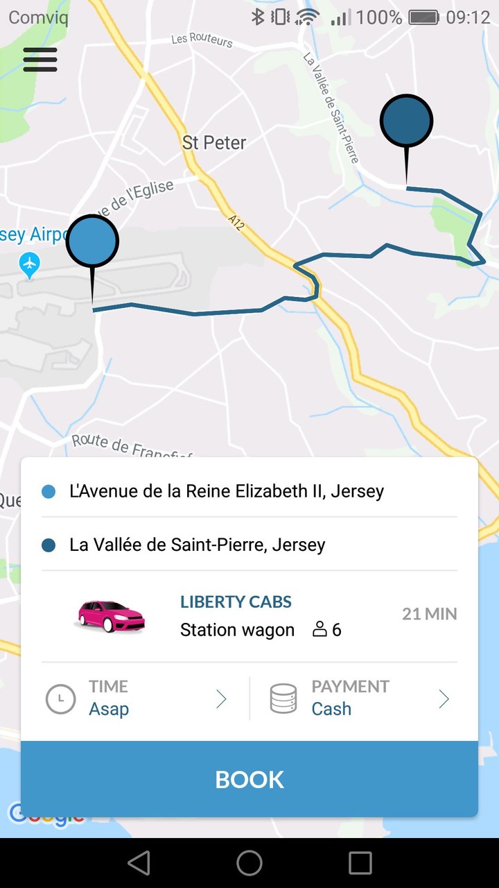 Liberty Cabs Passenger App screenshot image 2_Popularmodapk.com