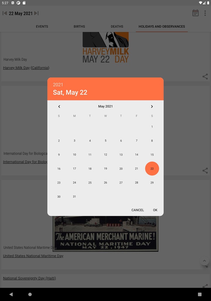 Today in History: what happened today in history? screenshot image 20_Popularmodapk.com