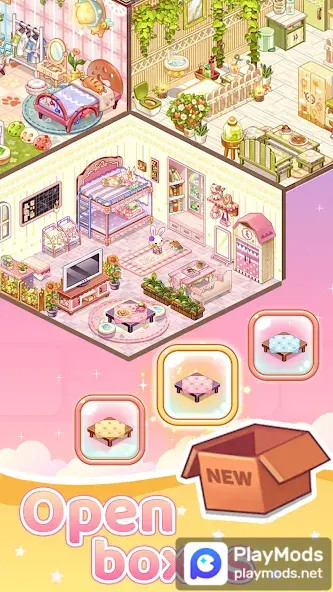 Kawaii Decor: Renovate<span>(unlimited money)</span> screenshot image 4_Popularmodapk.com