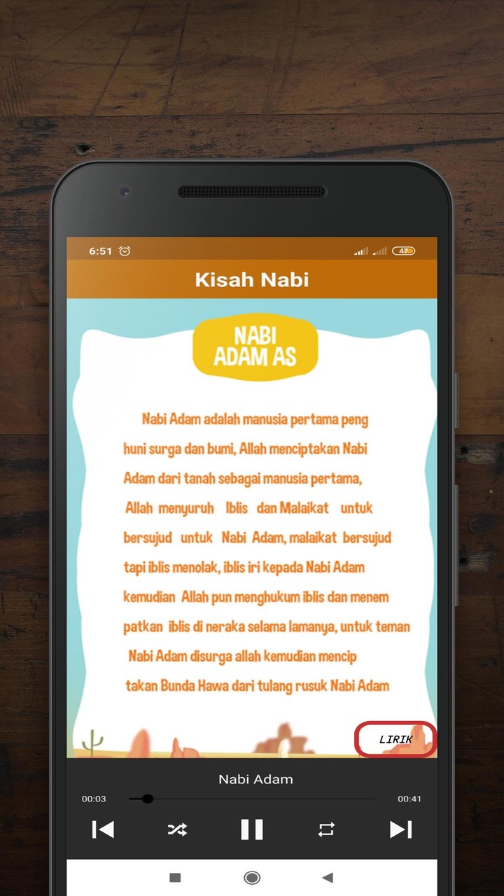 Kisah Nabi & Rasul Untuk Anak screenshot image 5_Popularmodapk.com