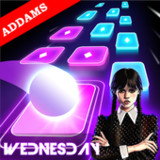 Tiles Hop: Wednesday Addams0.1_Popularmodapk.com