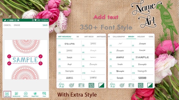 Name Art - Stylish Name Maker 2019 screenshot image 2_Popularmodapk.com