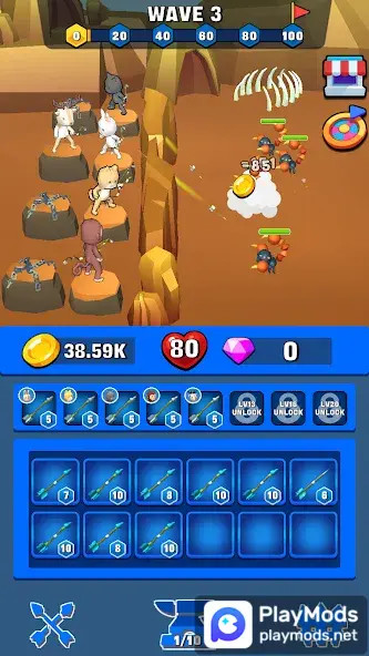 Idle Archer Defense<span>(Unlimited money)</span> screenshot image 2_Popularmodapk.com