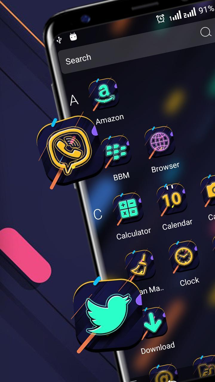 Colorful Abstract Theme screenshot image 7_Popularmodapk.com