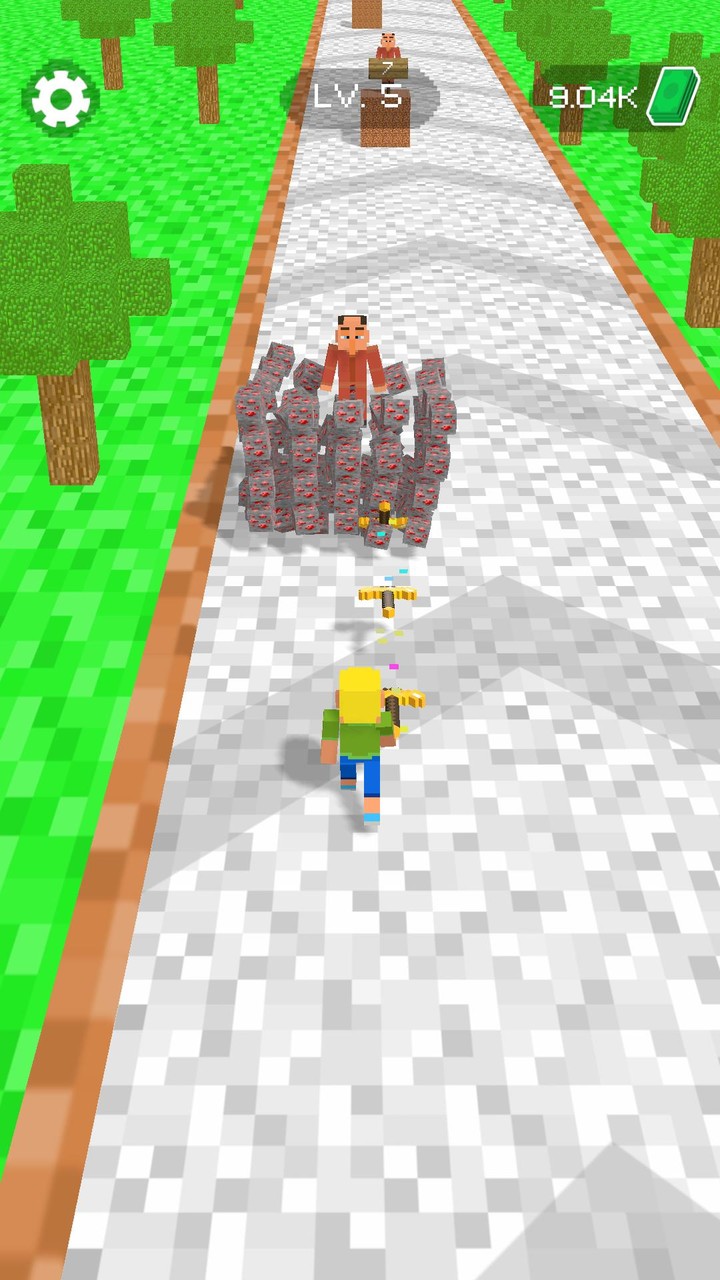 Voxel Run screenshot image 2_Popularmodapk.com