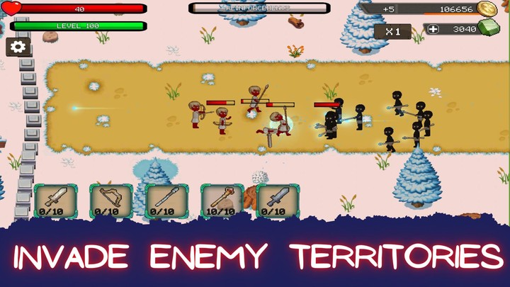 Grow Stick Empire: Stick War screenshot image 4_Popularmodapk.com