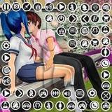 Anime High School : Dating Sim1.7_Popularmodapk.com