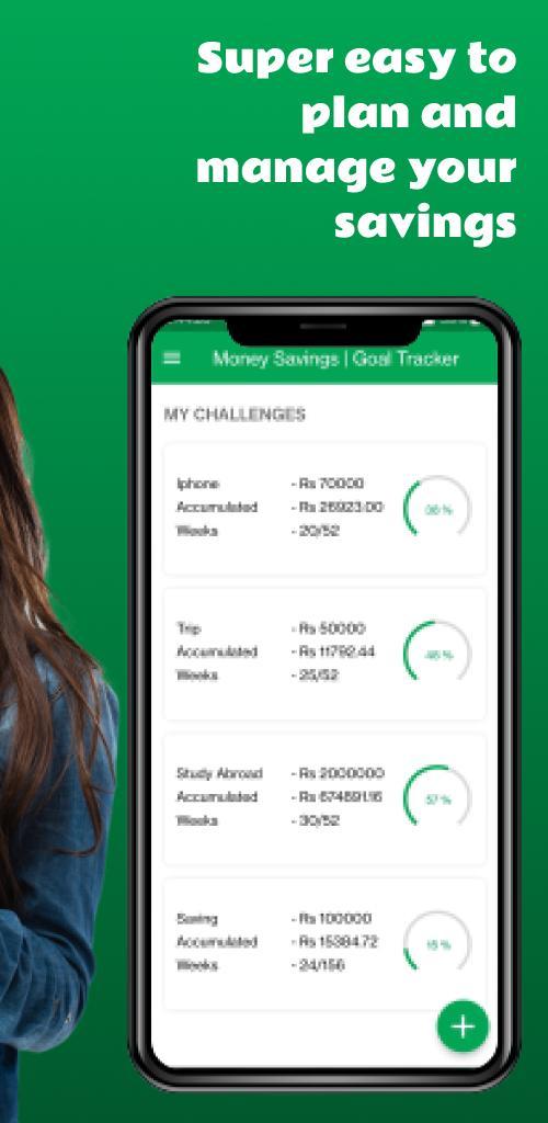 Money savings | Goal Tracker screenshot image 3_Popularmodapk.com
