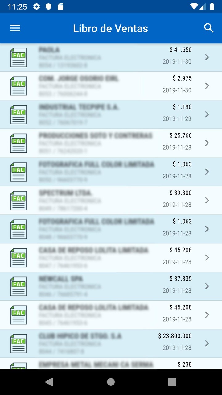 Facturacion.cl screenshot image 3_Popularmodapk.com