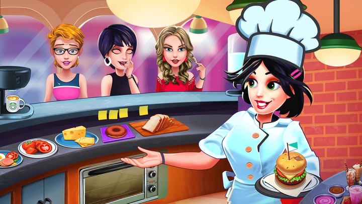 Cooking Cafe - Food Chef screenshot image 2_Popularmodapk.com