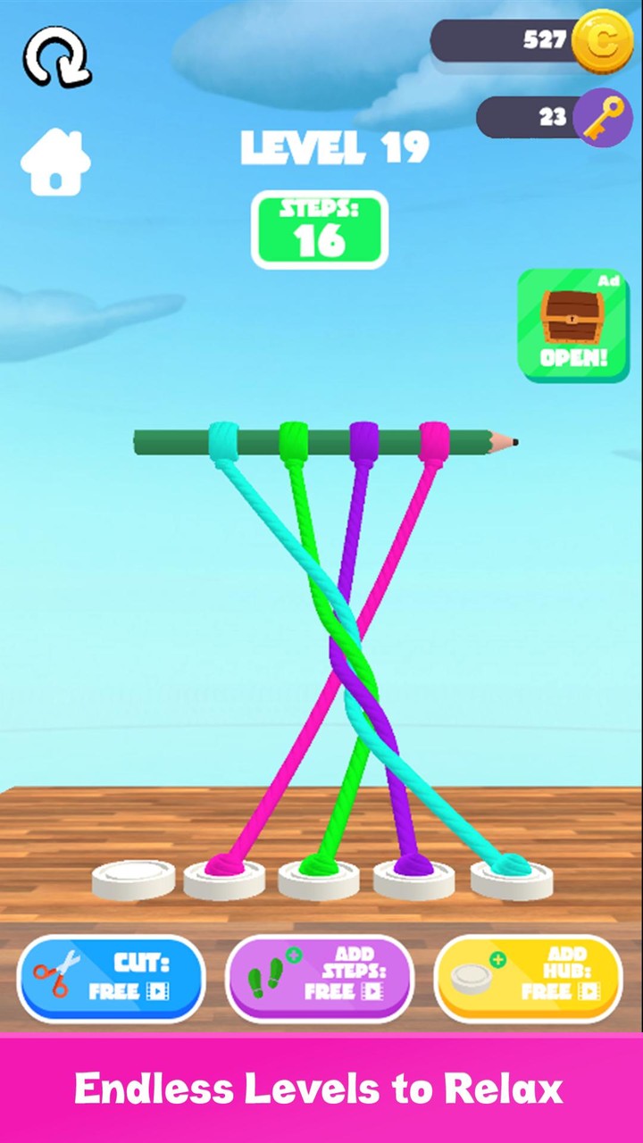 Twisted Ropes 3D Tangle Master screenshot image 2_Popularmodapk.com