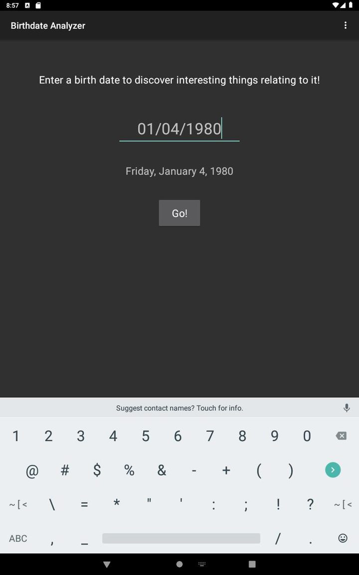 Birthdate Analyzer screenshot image 5_Popularmodapk.com