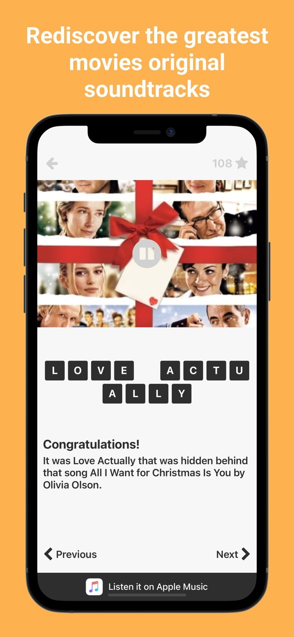 Movie Music Quiz - Blindtest screenshot image 4_Popularmodapk.com