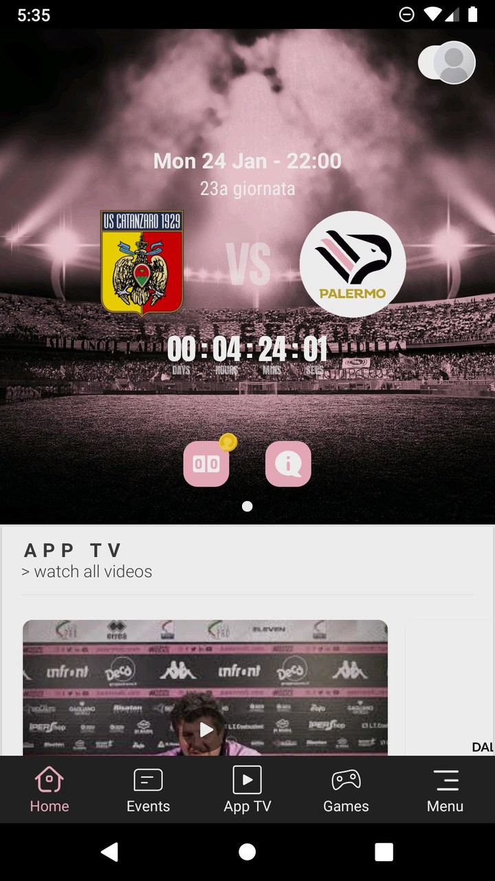 Palermo Football Club screenshot image 2_Popularmodapk.com