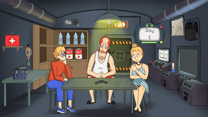 60 Seconds: Nuclear Apocalypse screenshot image 1_Popularmodapk.com