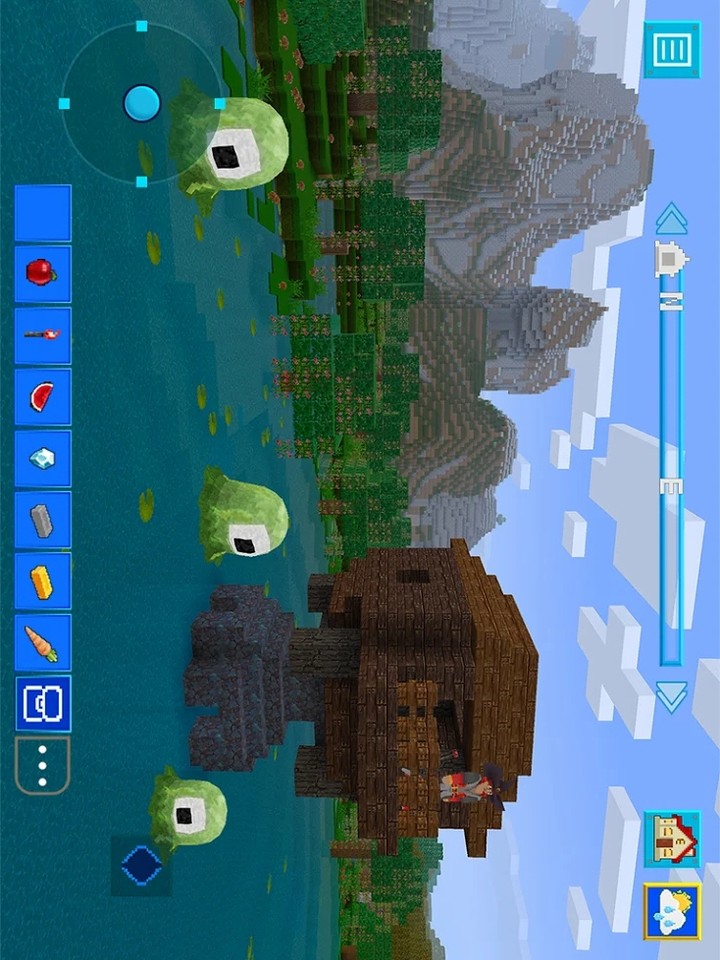 Terracraft: Block Build and Mine Survival Craft(No google framework) screenshot image 2_Popularmodapk.com