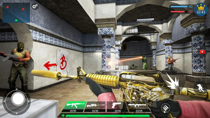 Commando Gun Shooting Games 3D<span>(mod)</span> screenshot image 4_Popularmodapk.com